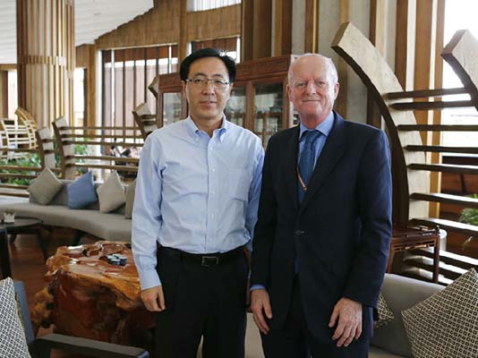 中免集團(tuán)董事長、總經(jīng)理 彭輝接受穆迪報道專訪