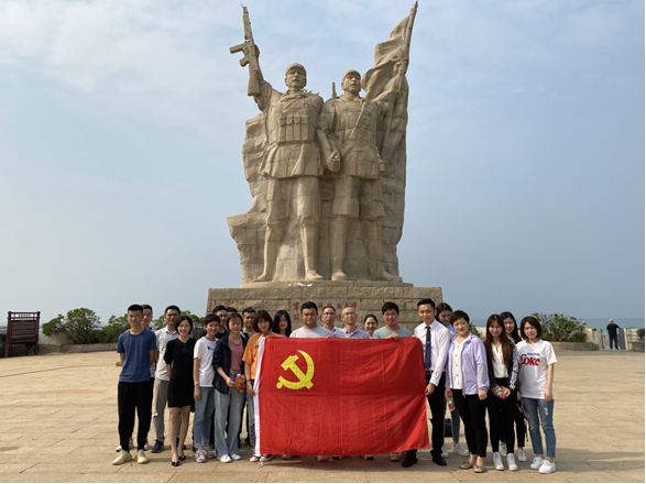 碧海丹心，邁向勝利的起點(diǎn)-美蘭免稅走進(jìn)海南解放公園開展黨史學(xué)習(xí)教育活動